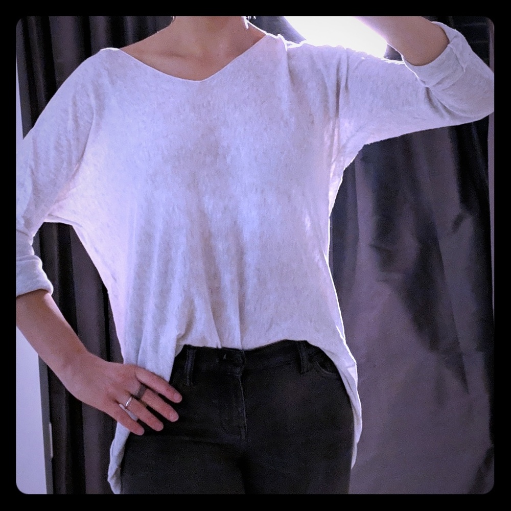 Vince light gray sweater